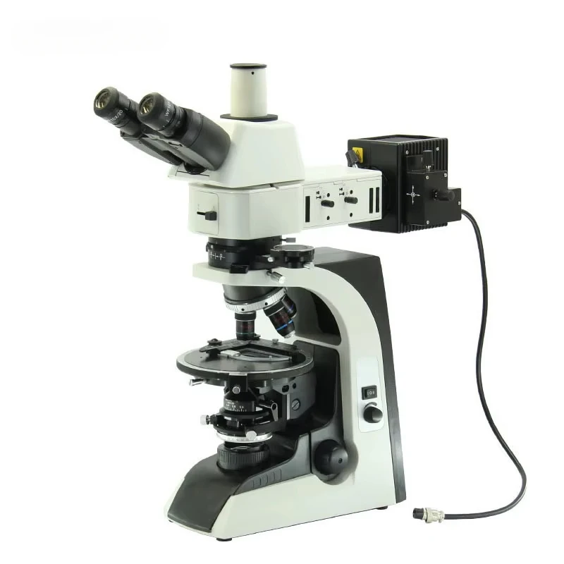 OPTO-EDU A15.0701-TRT Transmit And Reflect 1000x Trinocular LED Polarizing Microscope