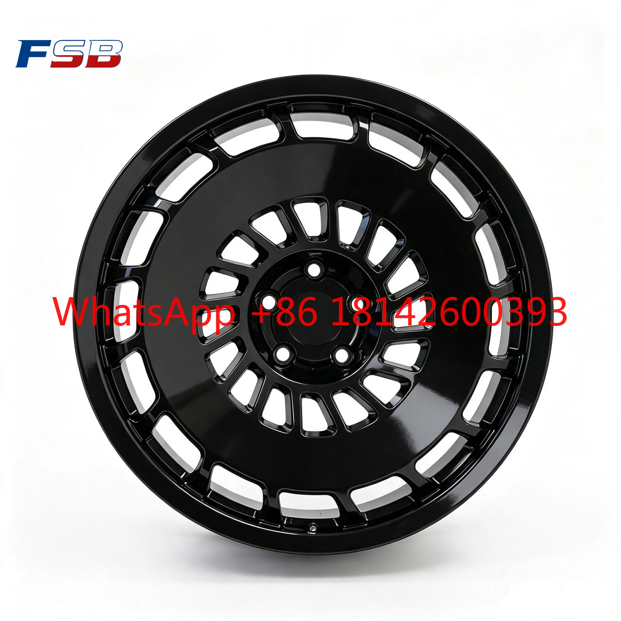 19 Inch Low-pressure Five Spoke Black Finish Forged Alloy Wheel Hubs Universal Passenger Car Upgrade Replacement Rims