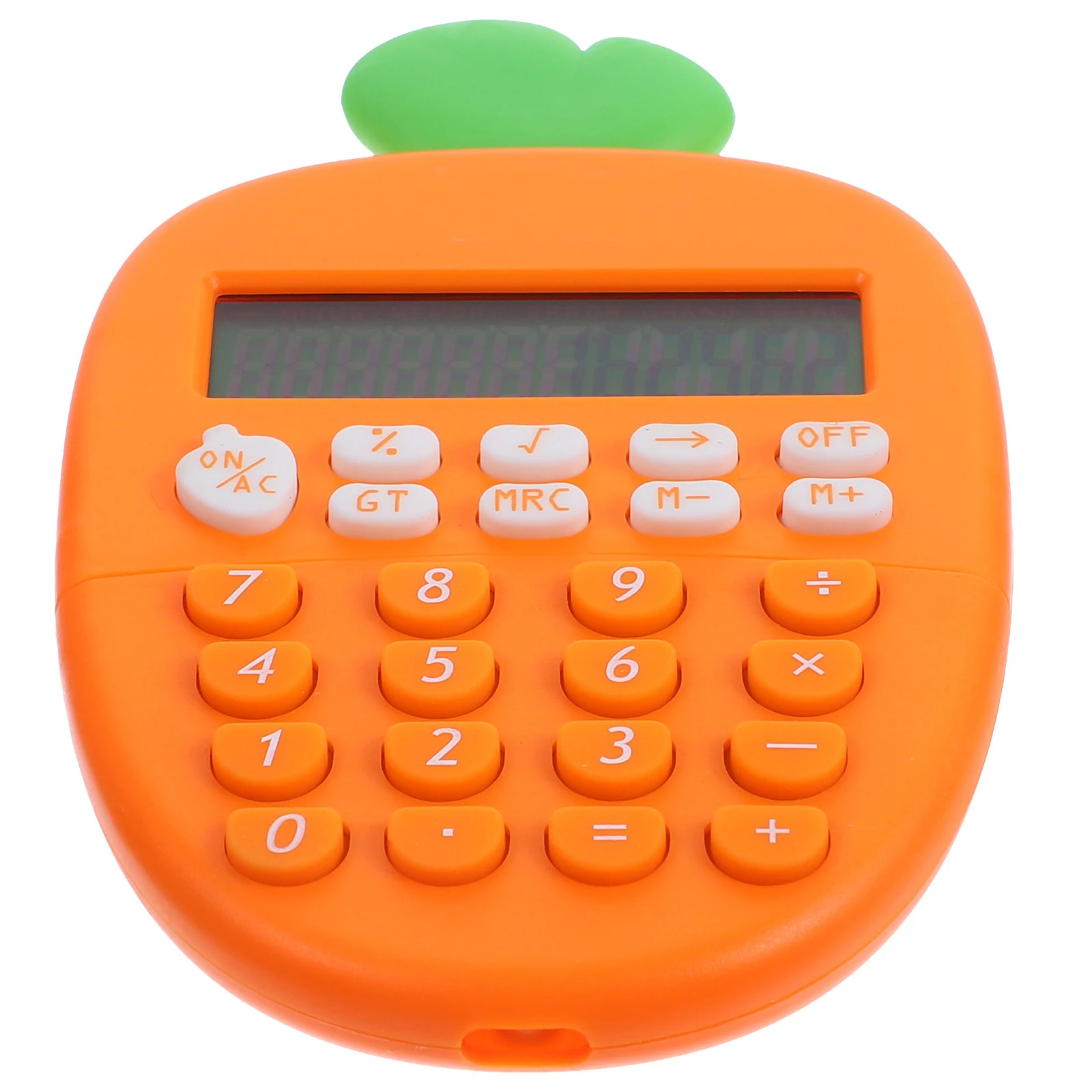 

Cartoon Calculator 12 Display Plastic Electronic Office Desktop Financial Accounting Tabletop Portable Small