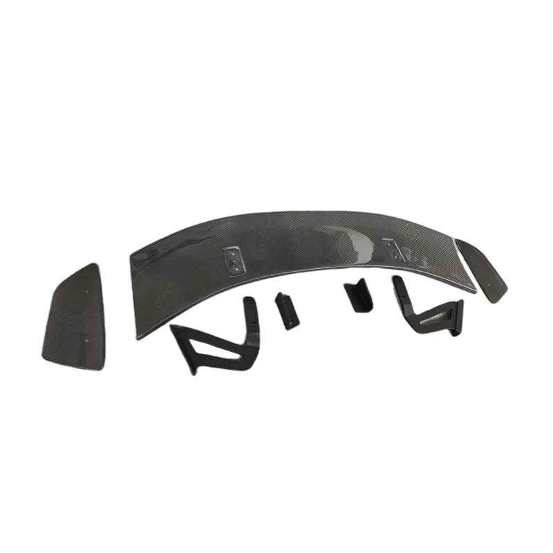 

2016+ New Design GT-4 Style Real Carbon Fiber Car Rear Tail Spoiler for Boxster 718 Universal Rear Trunk Spoiler Wing