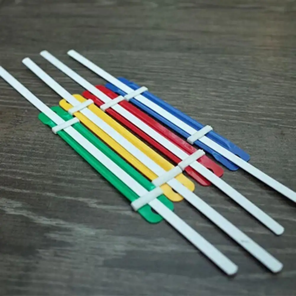 50Pcs 175mm Binding Buckle 2-hole Binder Clips Paper Fasteners Quick Secure Binding Binding Clamps Plastic Loose-leaf Documents