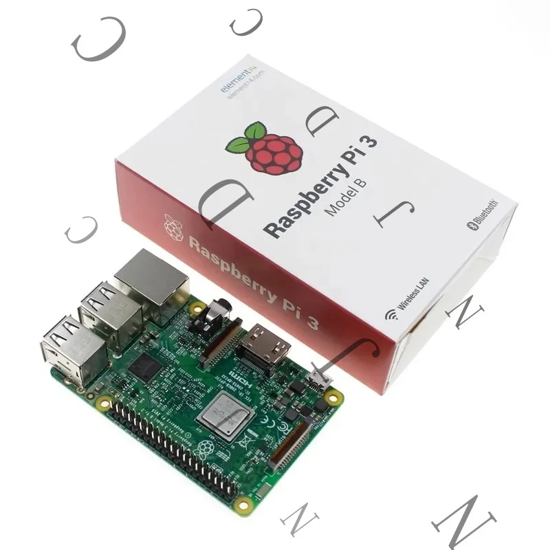 Pi 3 Model B + Pi Raspberry Pi3 B Plus Pi 3B With WiFi & And Power-Over-Ethernet Support New
