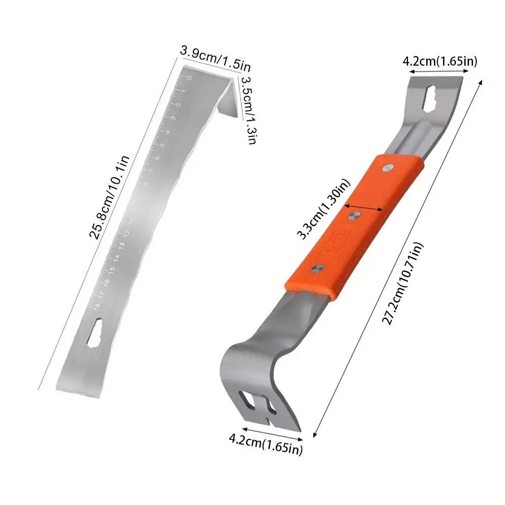 With M4-M6 Hexagon Socket Stainless Steel Pry Bars Anti Slip Rust-proof Screwdriver Manual Tool Efficient Convenient