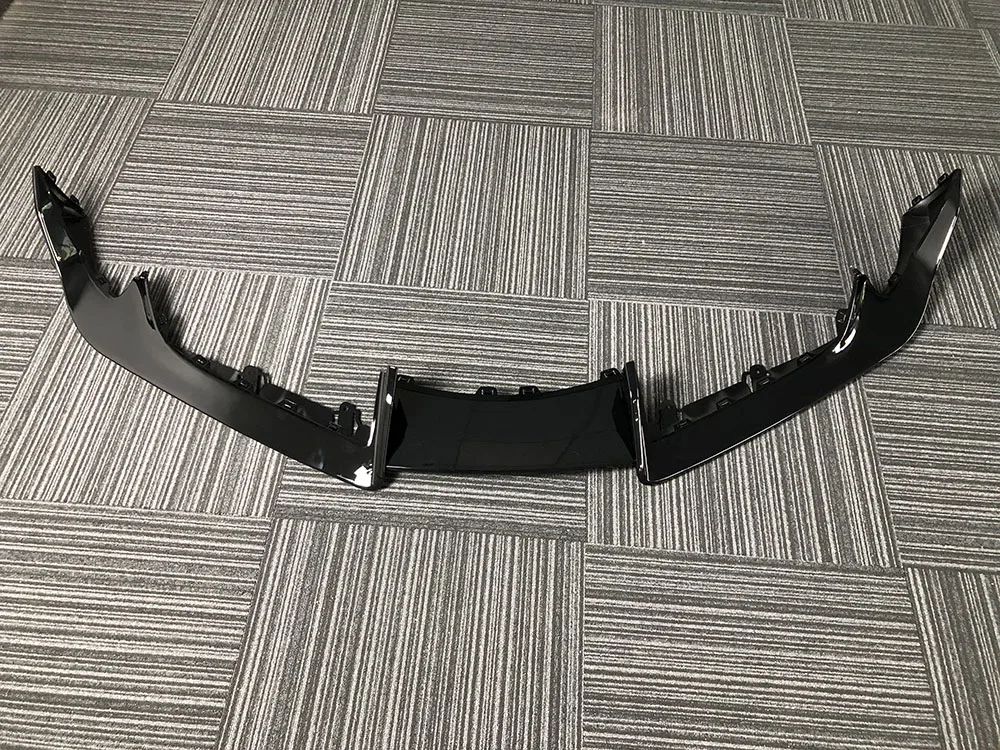 JCHEY Dry Carbon Fiber Car Front Bumper Lip Spoiler Gloss Black Bumper Extension Accessories for Toyota Supra A90 A91 2019-2025 - view 3