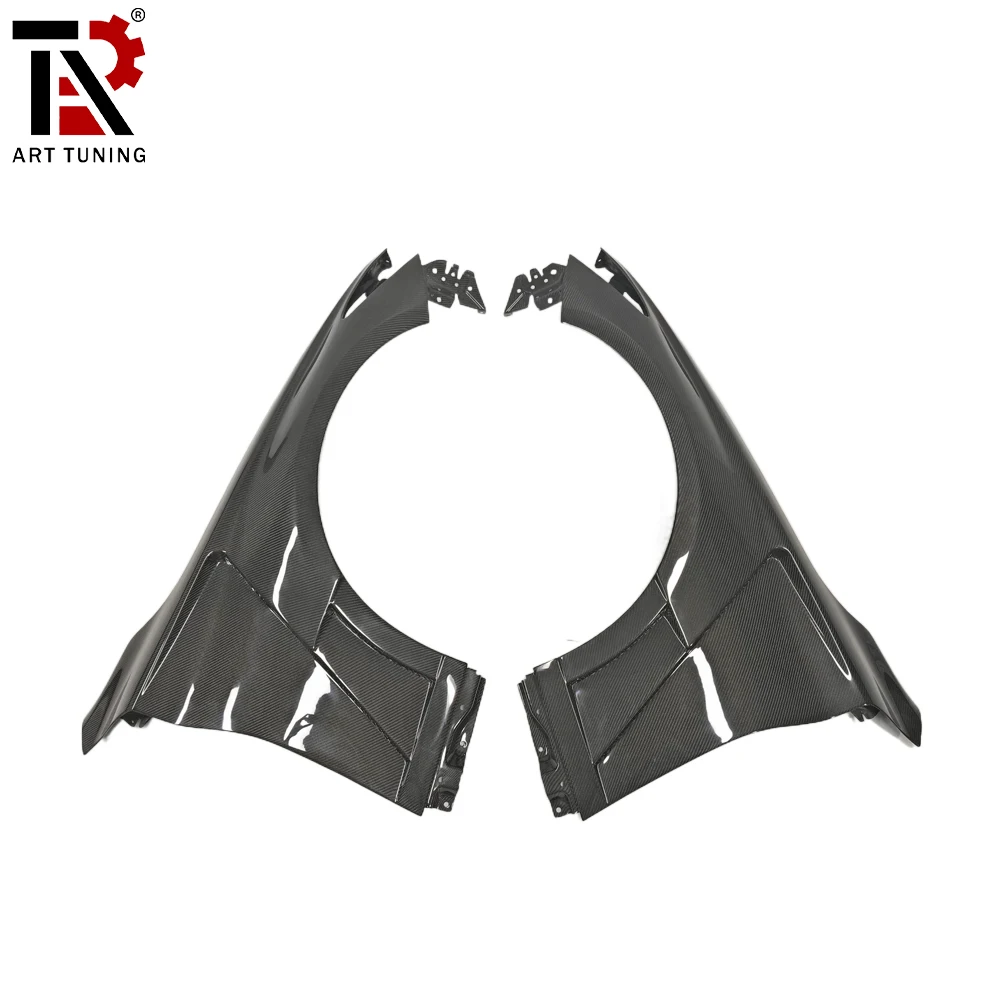 

VT-1 Style Carbon Fiber Fenders For Infiniti Q50 Q50S Q50L 2014-2020, Wide Front Fenders Replacement, Aggressive Race Look
