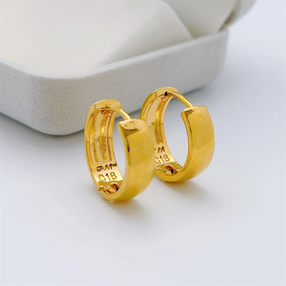 Women\'s Earrings Set Gold Color Heart Ear Cuff Small Hoop Earing Brincos Femme Pendientes Mujer Trendy Jewelry Accessories Gifts