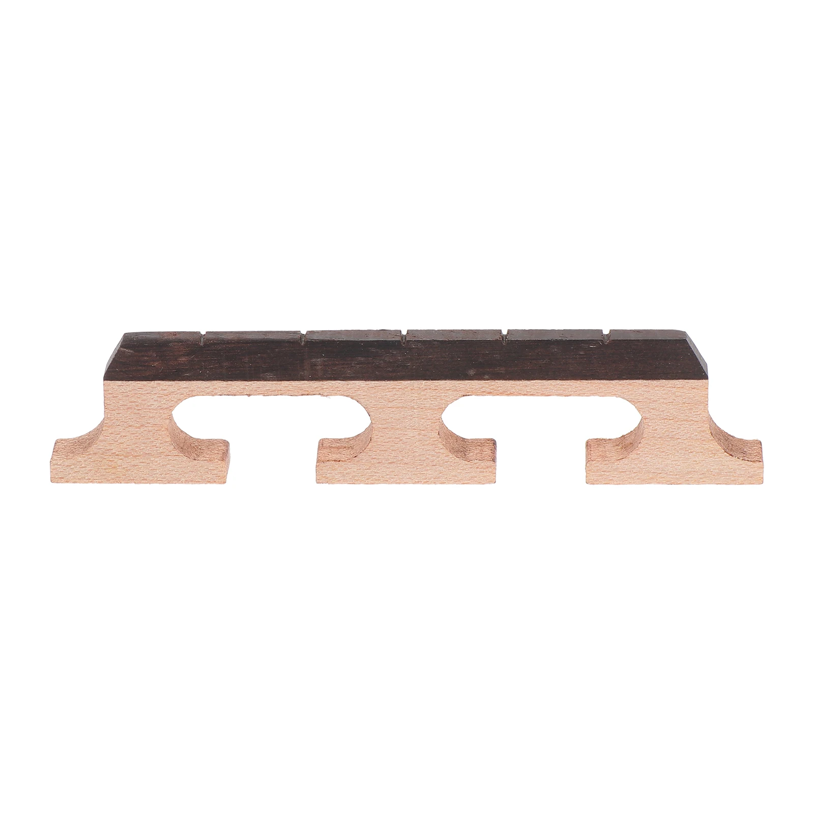 

Rose Wood Maple Banjo Bridge for 5 String Tremolo Accessory Durable Musical Instrument Supply Replacement Parts Ebony