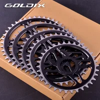 Plato de bicicleta GOLDIX para Shimano Deore XT M7100 M8100 M9100 12S, platos y bielas para bicicleta de montaña, piñón ancho y estrecho de aleación de aluminio