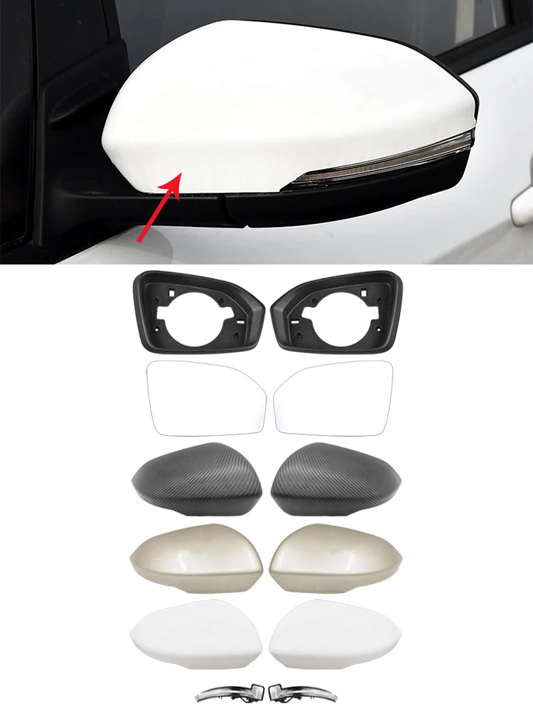 

For Geely GX3 PRO Rearview Mirror Frame Lid Shell Cover Glass Lens Turn Signal Light Lamp