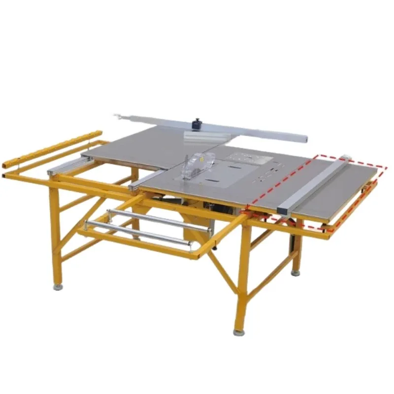 Electric Lifting Brushless Silent Dust-free Mother Saw Integrated Machine Woodworking Push Table Saw Multifunctional Table Saw
