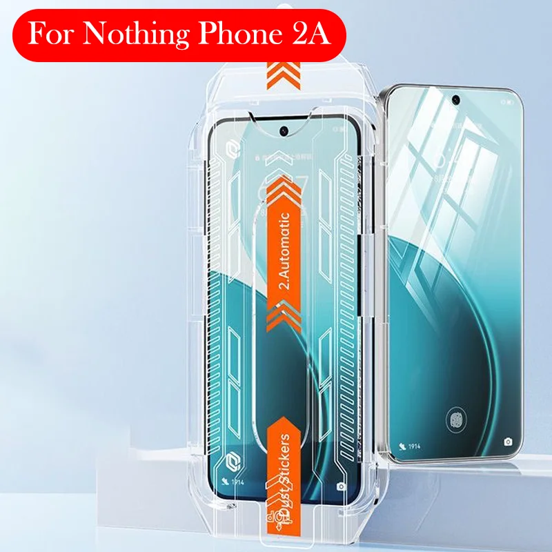 

2PC Tempered Glass For Nothing Phone 2a Dust-free Installation Film Screen Protector for NOTHING PHONE 2A
