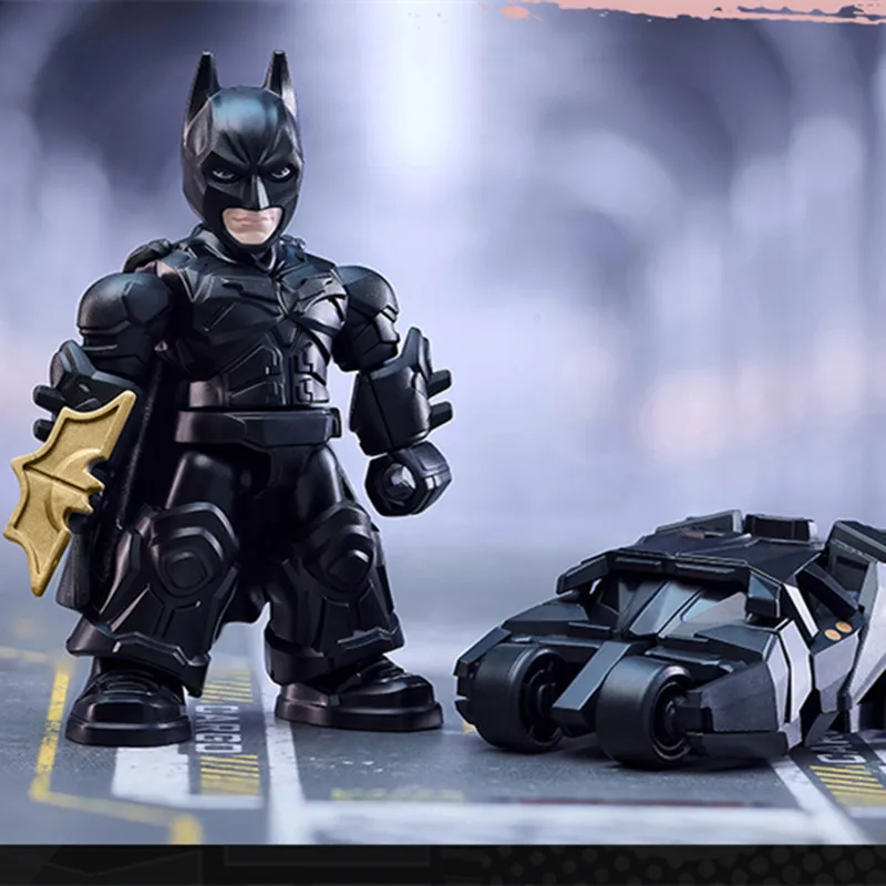 1/12 pièces Blokees DC Hero Batman bloc de construction couture jouet Batman Batmobile figurine à collectionner enfant cadeau de noël
