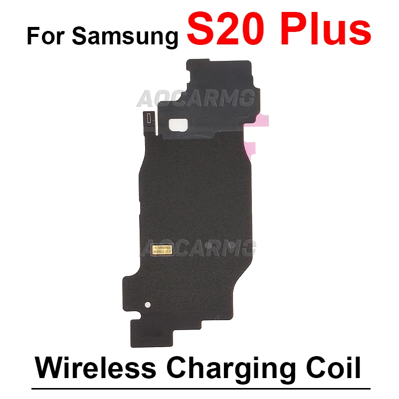 For Samsung Galaxy S20 S21 S22 Plus Ultra S21+ S21FE S20FE Wireless Charging Induction Coil + NFC Module Flex Cable Repair Parts