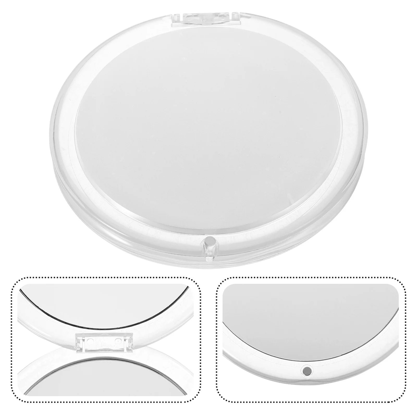Mini Folding Makeup Mirror 10X Double-Sided Compact Mirror Lightweight Portable for Purse Handbag Travel
