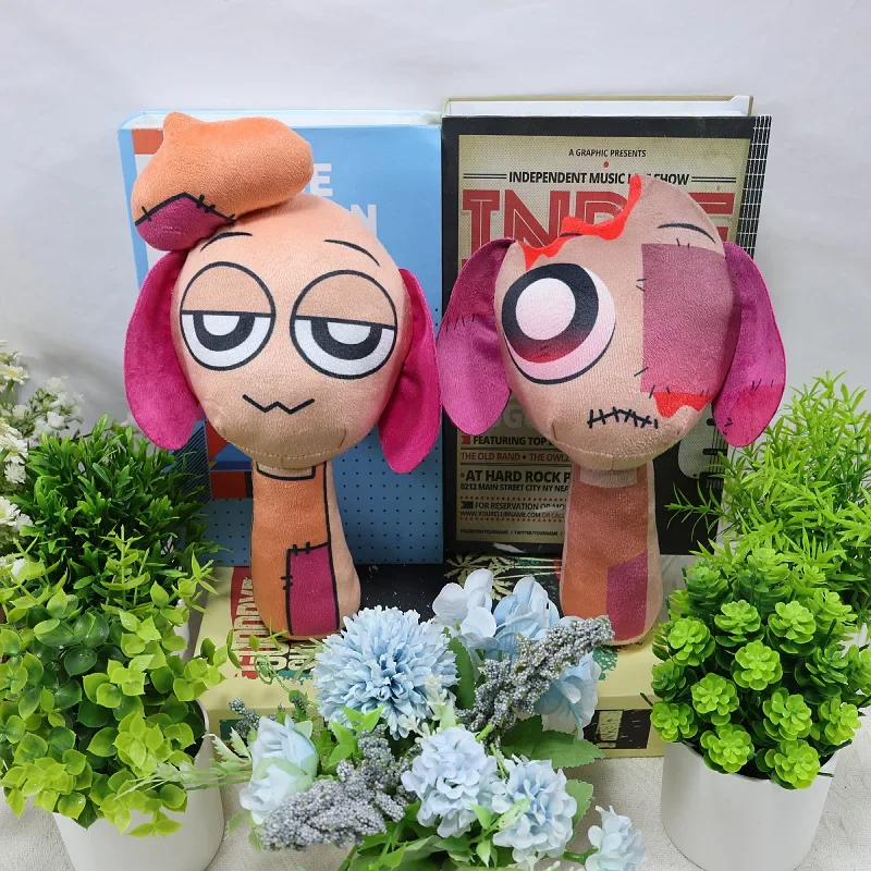Mainan Mewah Sprunki Incredibox Baru Boneka Boneka Ulang Tahun Anak-anak Kartun Permainan Mewah Lembut Peluche Hadiah Natal