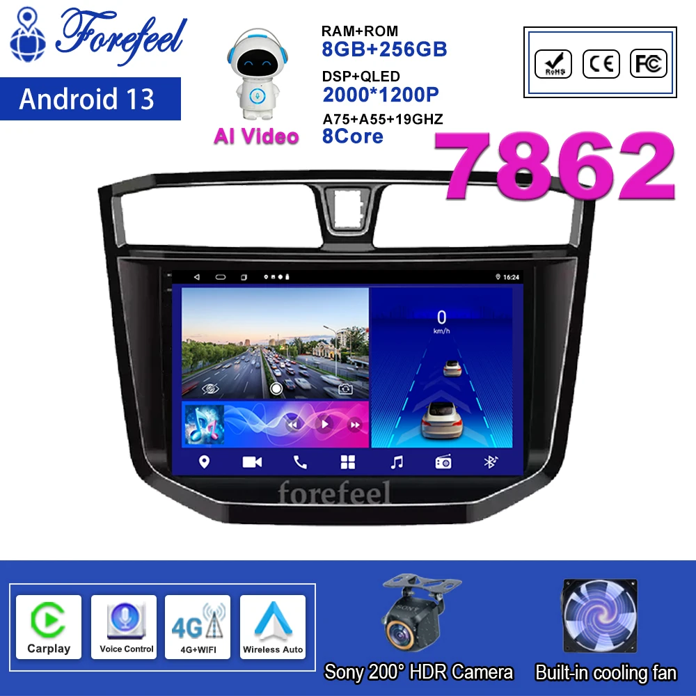 

Android 12 For MAXUS T60 T70 Pickup 2017-2021 Multimedia Navigation GPS Video Player Car Stereo Carplay Monitor Screen TV Radio