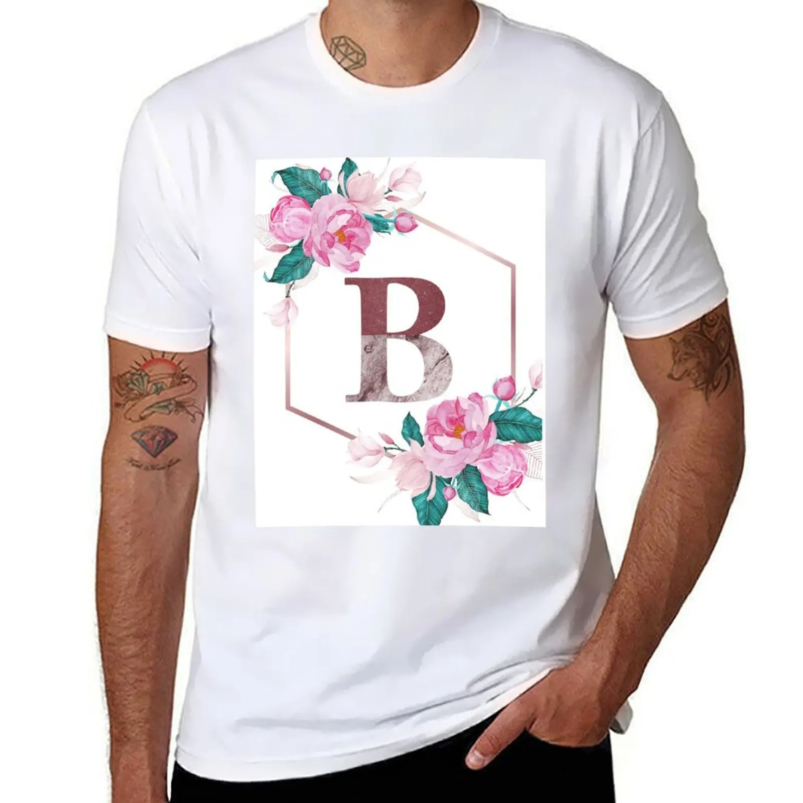 

Alphabet B - Letter B illustration Design T-Shirt man t shirt graphic man t shirt luxury T-Shirt