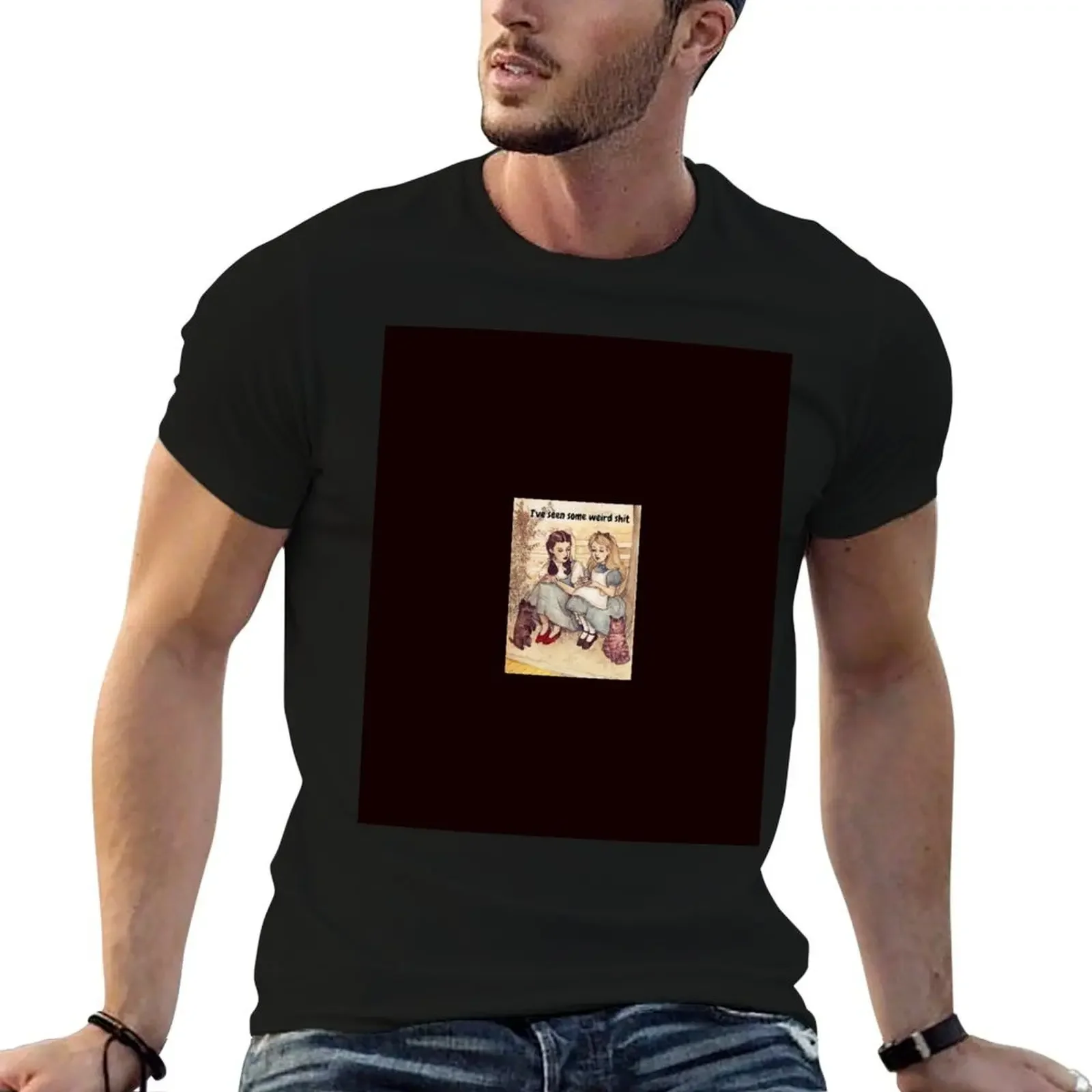 

Alice & Dorothy T-Shirt anime tshirt vintage mens vintage t shirts