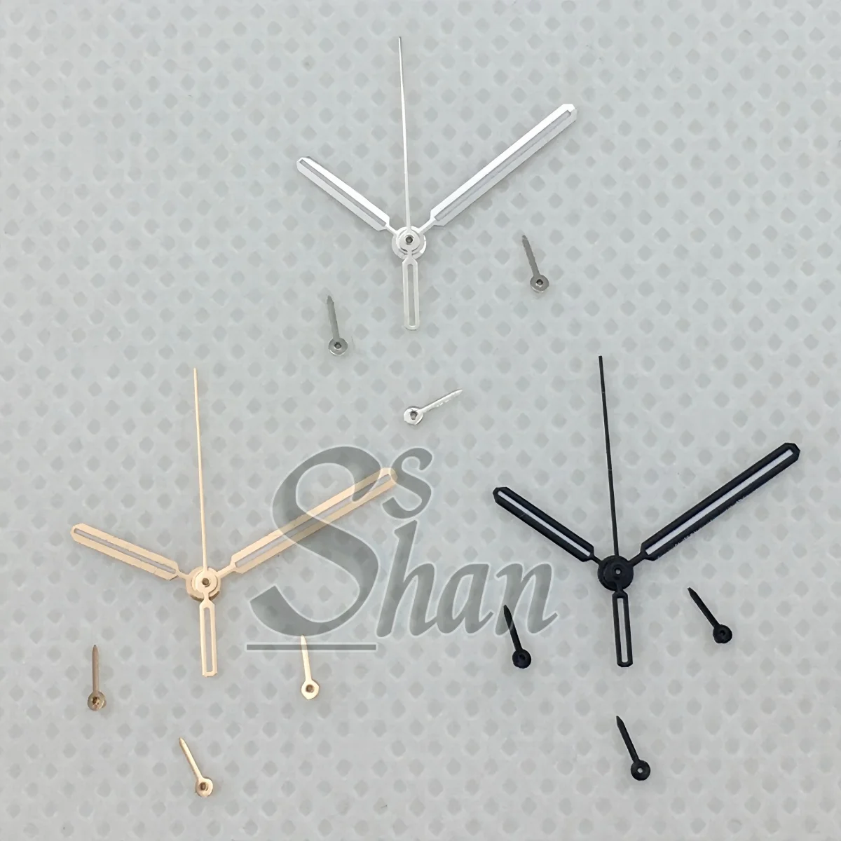 

Silver Black Rose Gold Watch Hands quartz watch hands Hands green luminous Fit VK63 VK64 quartz watch movement