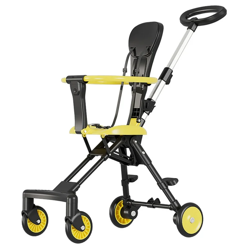 

Lightweight Foldable Baby Stroller Children's Simple Two-way Stroller Multifunctional and Convenient Children's Stroller
