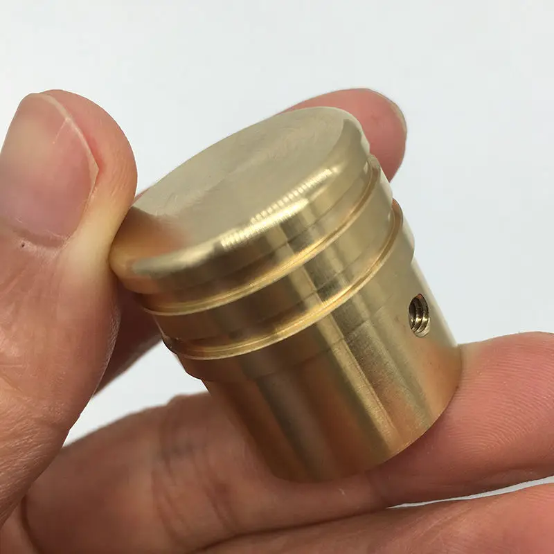 Custom CNC Turned Self-Lubricating Bronze Sleeve Bushing for Hydraulic & Mechanical Applications Turning Milling Wire EDM