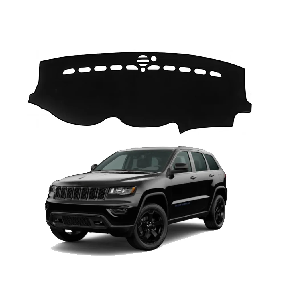 Car Dashboard Cover Pad For Jeep Grand Cherokee 2011-2020 Sunshade Protector Anti-UV Dash Mats Non-slip Pads Interior