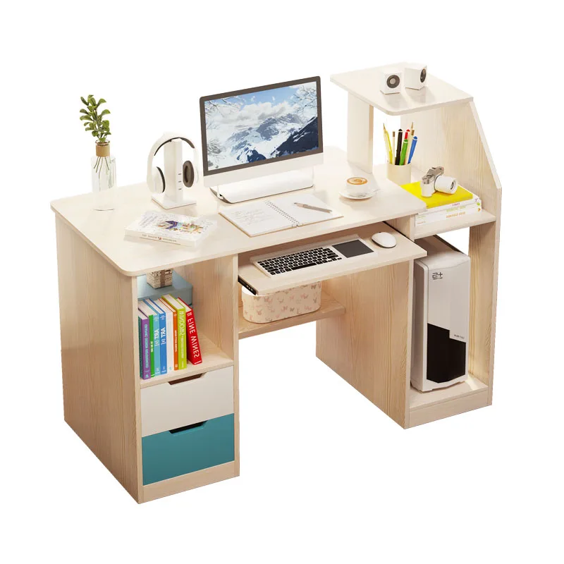 

Computer Desktop Minimalist Modern Small Office Desk, Student Dressing Table, Desk Corner, Simple Bedroom Table