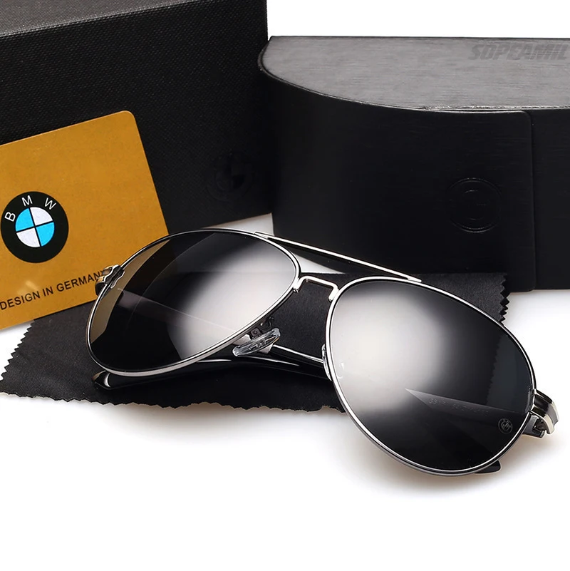 BMW Car High End Men Polarized Sunglasses Uv protective Anti Glare Driver Goggles For X1 X3 X5 X6 M3 M5 E36 E39 E46 E90 F10 F15