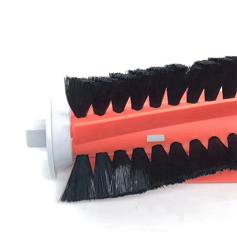 2025-2X Roller Main Brush Replacement Parts For Xiaomi Mijia Lydsto R1 Robot Vacuum Cleaner Accessories Black