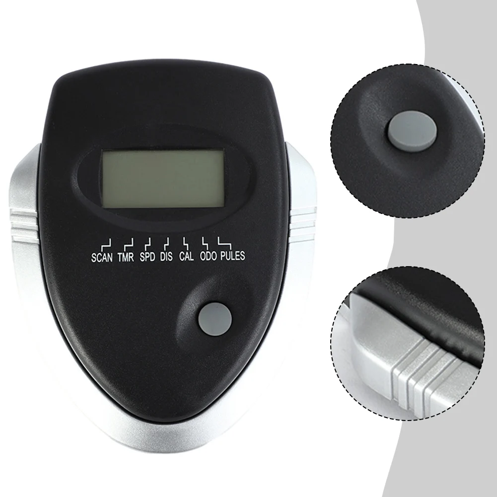 1pc Exercise Bike Counter Monitor Exercise Bike Monitor Speedometer Stationary Bike Monitor LCD Gym Accessories Plastic 110g