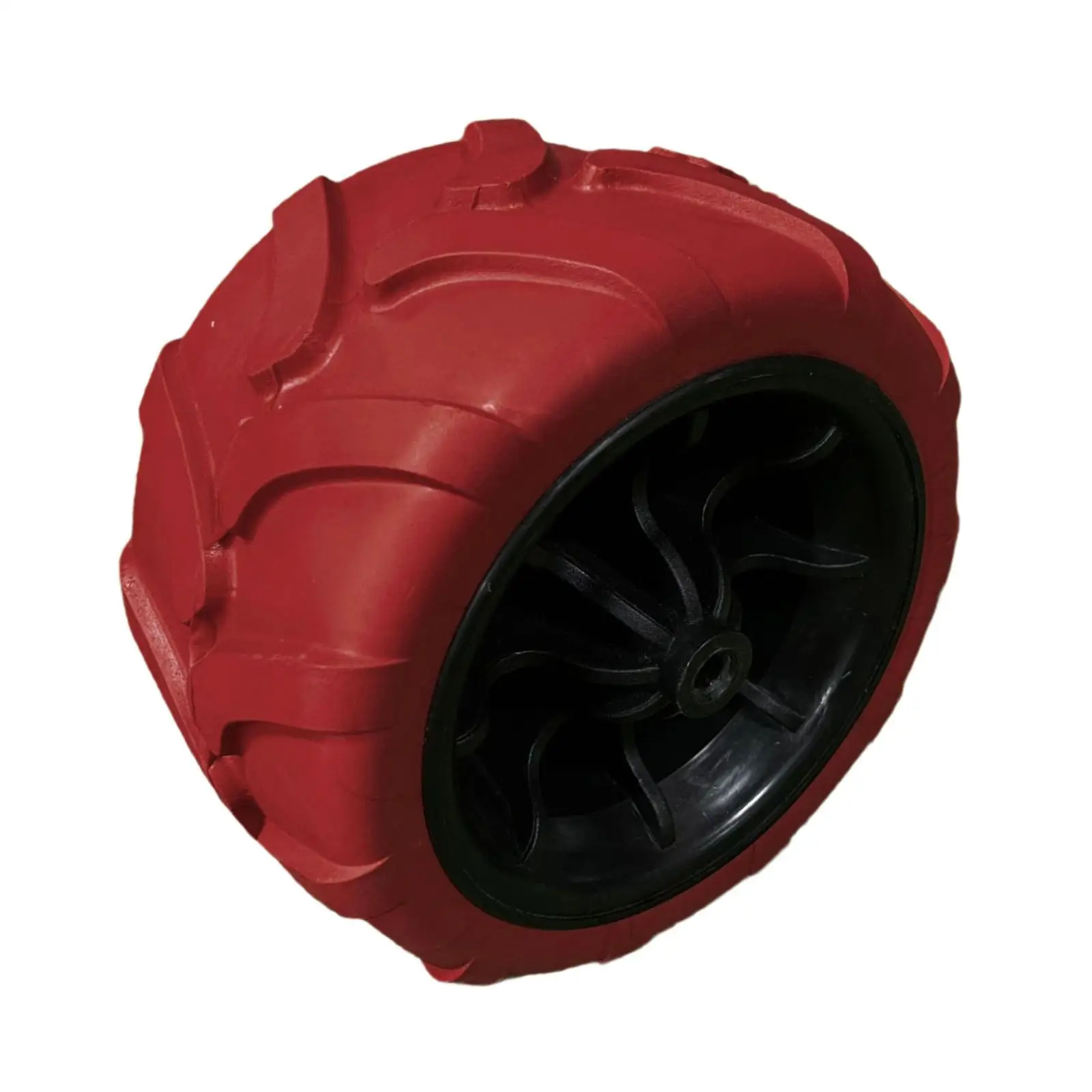 Solid PU Caster Wheel Part Universal Easy Installation Replacement for Garden Outdoor Outdoor Camping Folding Wagon