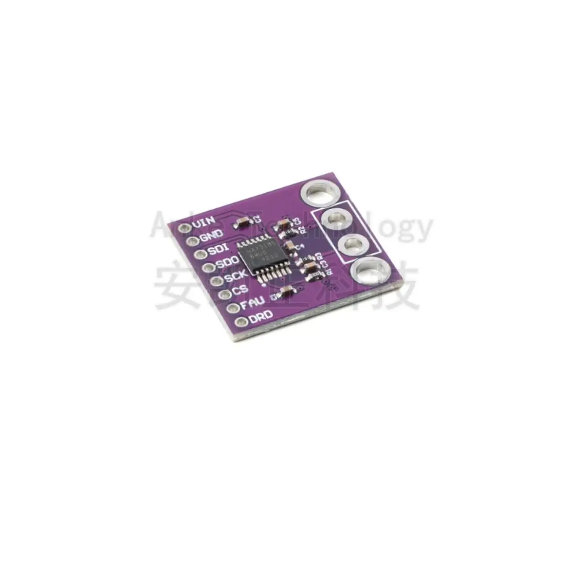 MAX31856MUD High-Precision Thermocouple to Digital Output Converter Module with Cold Junction Compensation