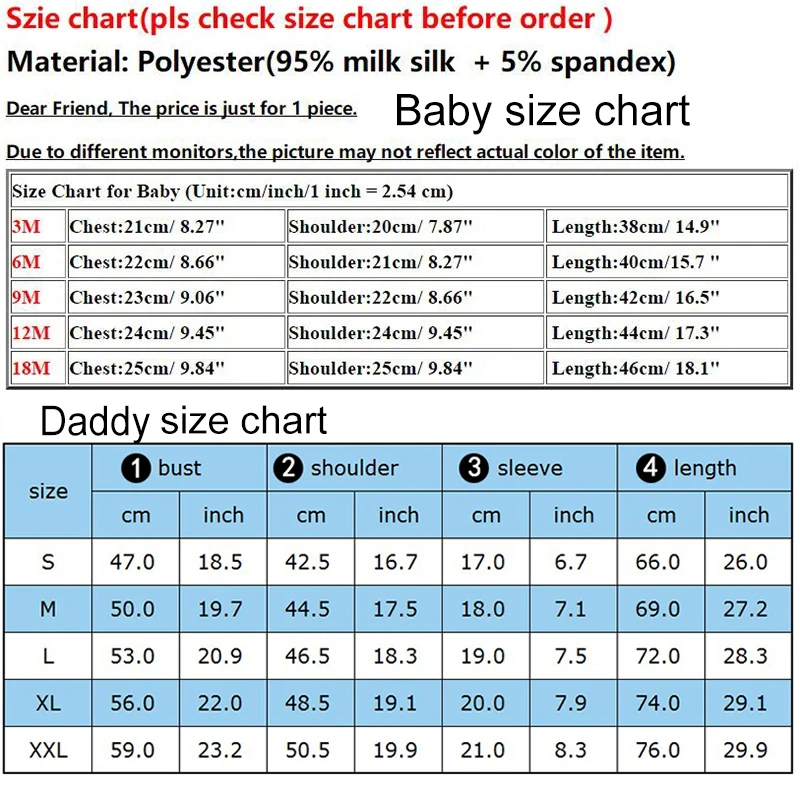 Our First Father\'s Day Daddy Baby Family Matching Clothes Tops Dad Boys Girls Holiday Party Outfit Papa T-shirt Baby Bodysuits