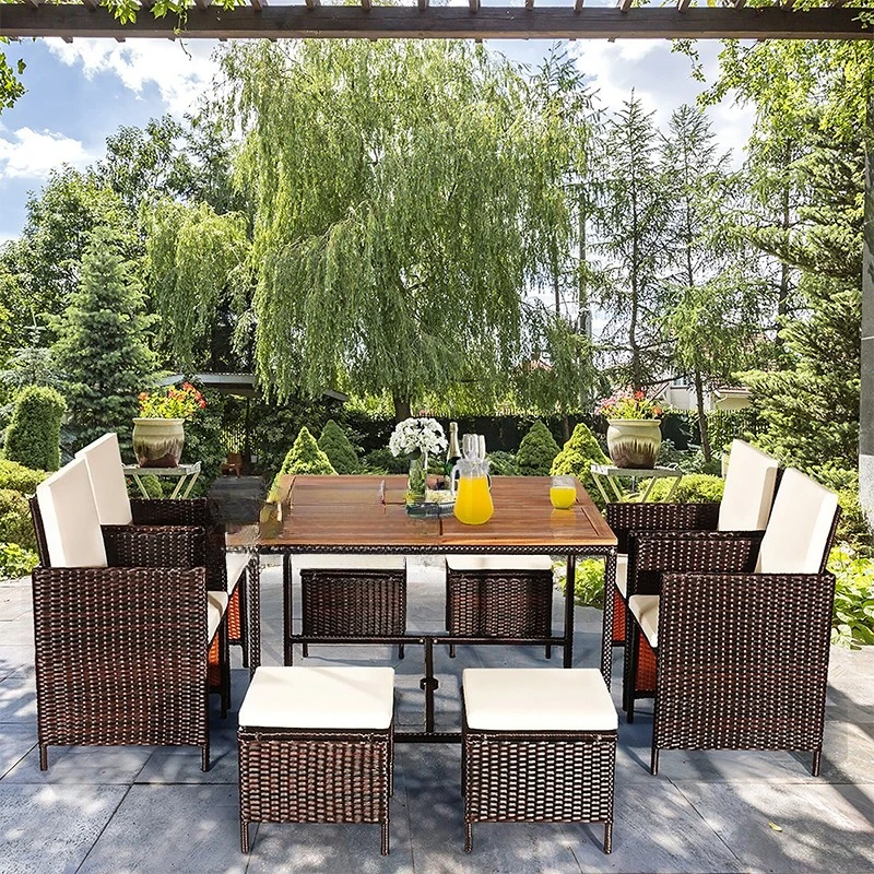 

Outdoor table and chair rattan chair combination outdoor balcony villa courtyard leisure sofa terrace