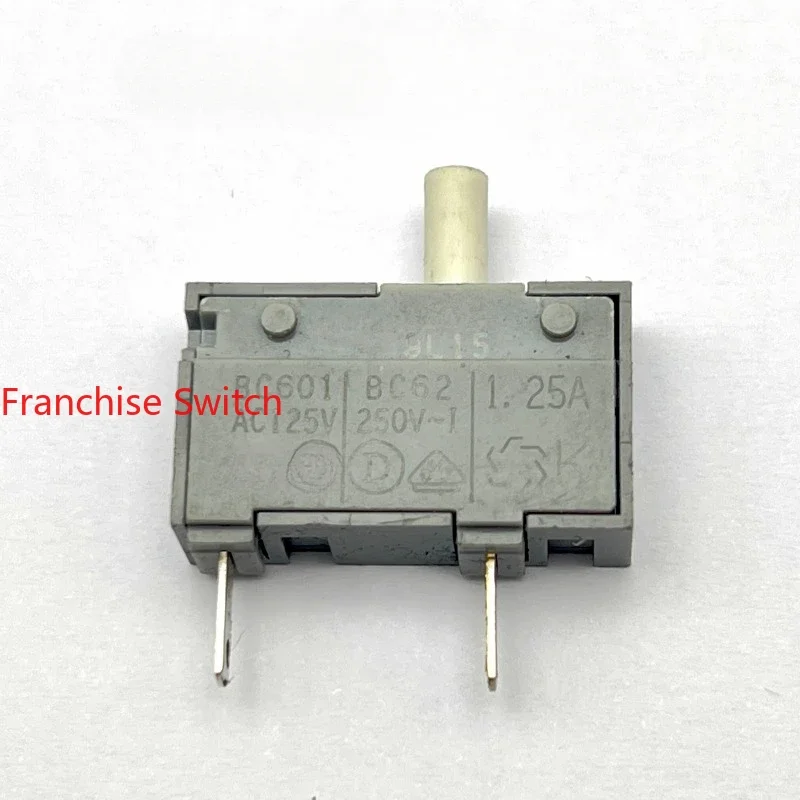 50PCS BC601 AC125V 3.15A 2K28 temperature control overload protector overcurrent switch