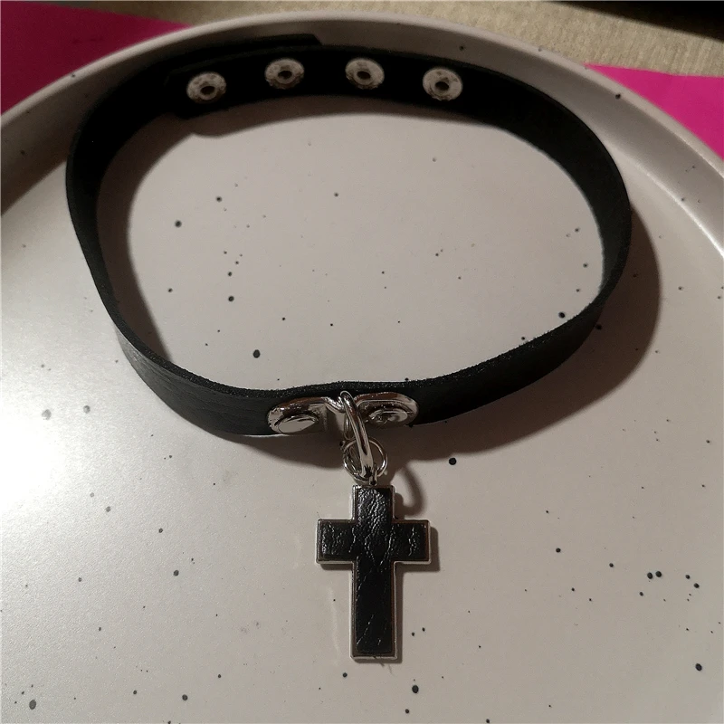 خمر الوردي ليوبارد البني Bowknot الشمس الصليب قلادة بو سلسلة المختنق القلائد لفتاة Y2K مجوهرات اكسسوارات مبيعات بالجملة