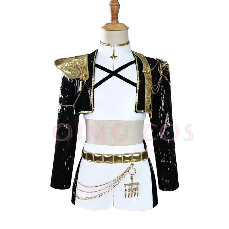 

CyKids Child K-POP Demon Hunters Rumi Косплей Костюм Мира Зои Карнавал Хэллоуин Вечеринка Аниме Костюмы Маскарад Женская Игра