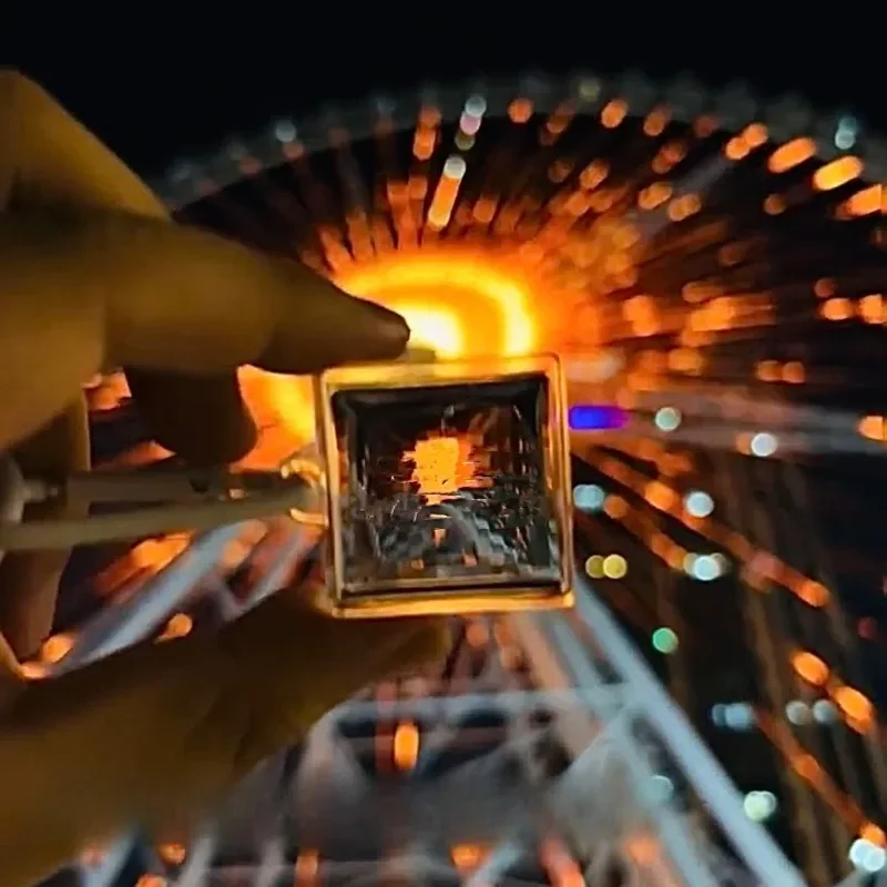 Minecraft كتلة شفافة منقطة لعبة بكسل تصفية سلسلة مفاتيح زخرفة الإجهاد الإغاثة البصرية صور مجمعة لوحة شفافة