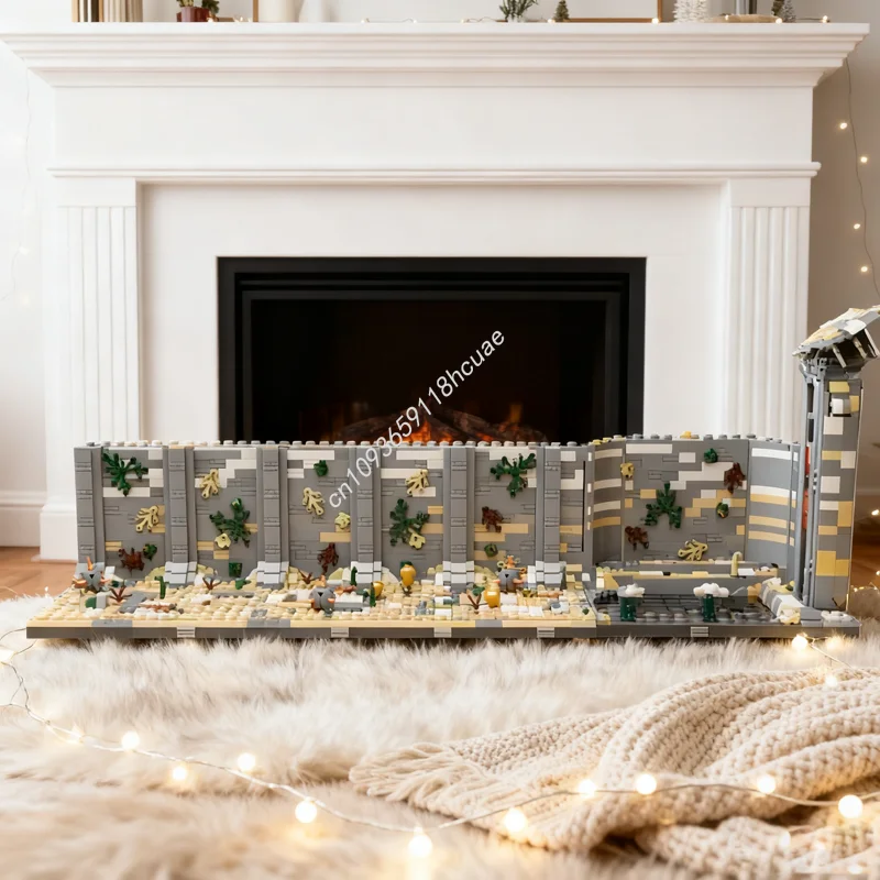 2137 pz MOC Zeffo Tomb Fallen Order Star Modello Building block Architettura giocattoli idea creativa Regali Di Natale Educazione Mattoni