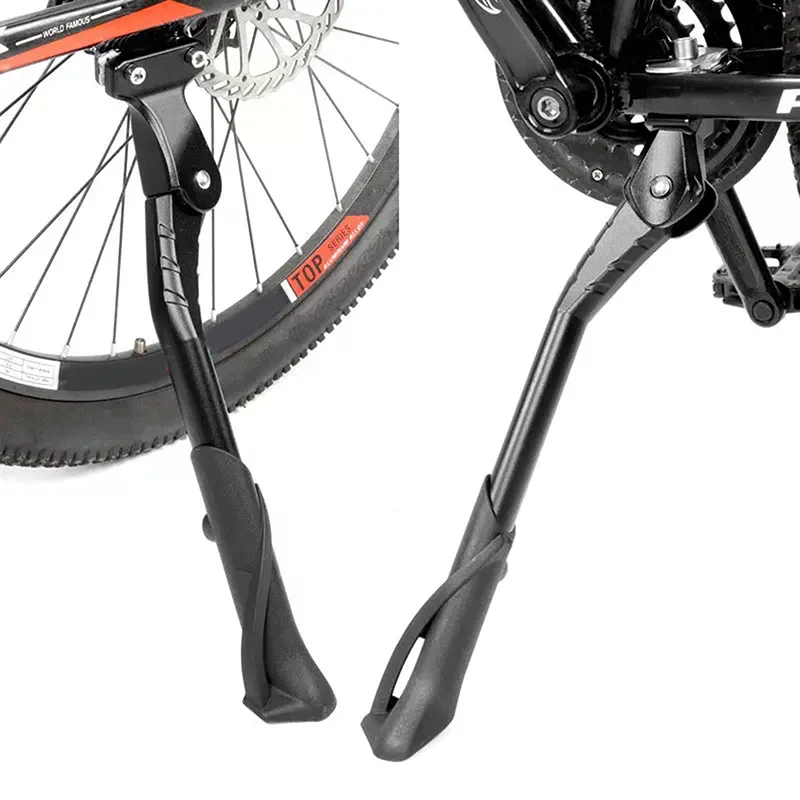 Einstellbare Fahrrad Ständer Für 24-29 Zoll Räder Aluminium Legierung Seite Unterstützung Füße Parkplatz Ständer Radfahren Ausrüstung Teil