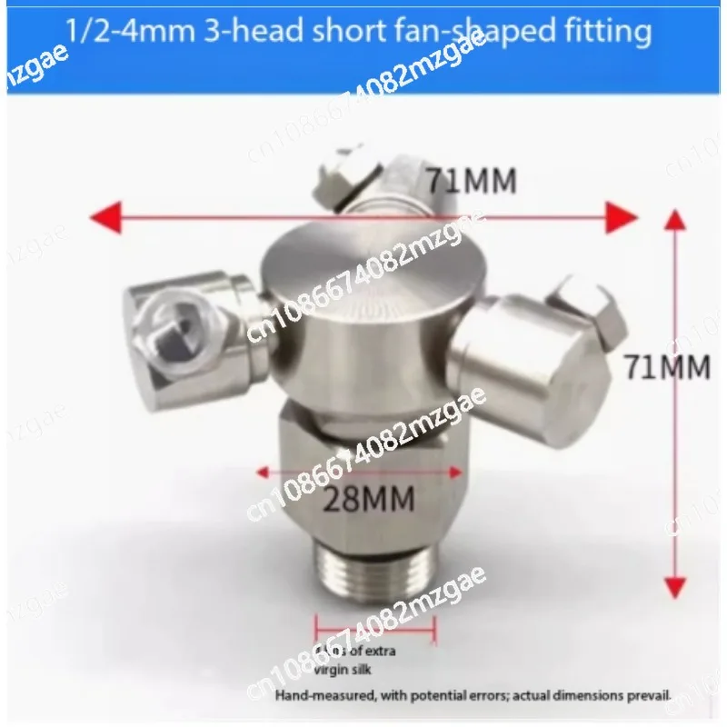 

High Quality SS304 360 ° Rotary Car Wash Machine Nozzle Automatic High-pressure Cleaning Industrial Dust Removal Nozzle