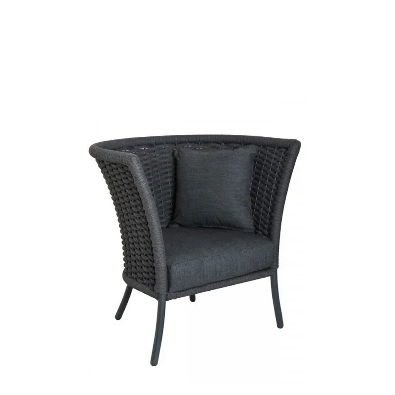 

Outdoor Nordic Table and Chair Homestay Villa Hotel Terrace Rattan Chair Outdoor Garden Courtyard Leisure Rattan