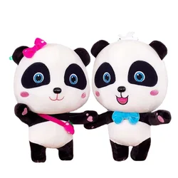 Peluche BabyBus Kawaii Panda para niños, juguete de peluche, regalo de bebé, Regalos milagrosos infantiles, decoración de almohada bonita, suave