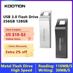 KOOTION U18 미니 Pendrive 32gb USB 플래시 드라이브 3.0 펜 드라이브 128GB 64GB 16GB Cle Usb 메모리 스틱 장치, 플래시 디스크 온 키 3 0