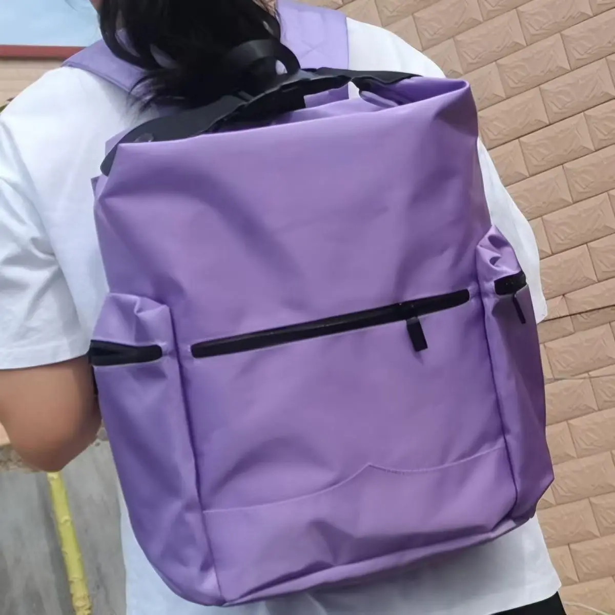 H العلامة التجارية على ظهره حقيبة الكمبيوتر حقيبة ساعي حقيبة يد دلو حقيبة الأمتعة حقيبة سفر الموضة العالمية #5