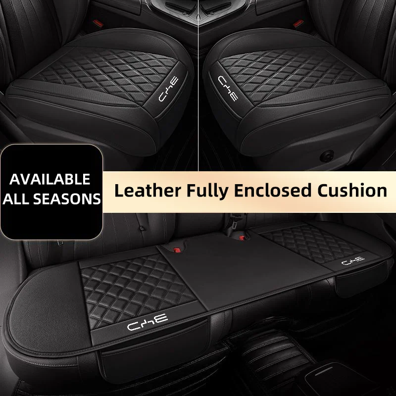 

Luxury Car Seat Cover For BYD Seagyll V2l Dolphin mini Atto3 F3 E6 G3 I3 PU Leather Seat Cushion Auto Interior Protection Pad