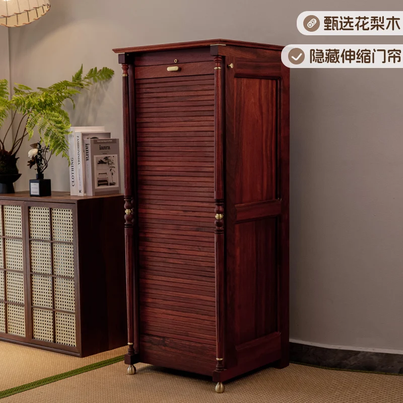 

North American black walnut solid wood dental cabinet, drawer storage cabinet, tea set cabinet, Wenwan jewelry storage cabinet