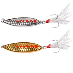 1PCS 3g-20g Metal Spinner Spoon Trout Fishing Lure Hard Bait Sequins Noise Paillette Artificial Bait Small Hard Sequins Spinner