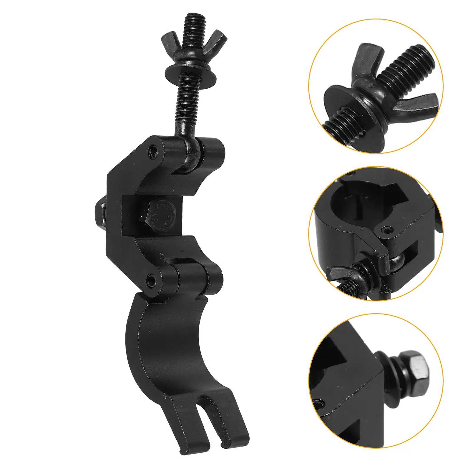 

Stage Hook Clamp Heavy Duty Aluminum Truss Coupler For Stage Lighting Setup Stable Support Disco Light Accessories