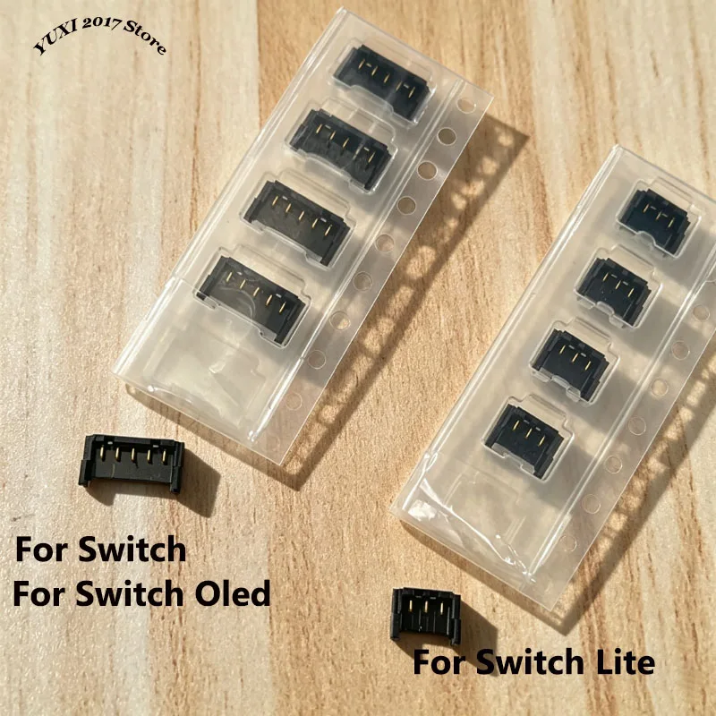  1PC Mainboard Battery FPC Socket Connector Clip Replacement Parts For Switch/Lite/Oled Game Console Battery Contact Terminal